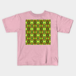 Canna flower pattern resembling the beak of a bird Kids T-Shirt